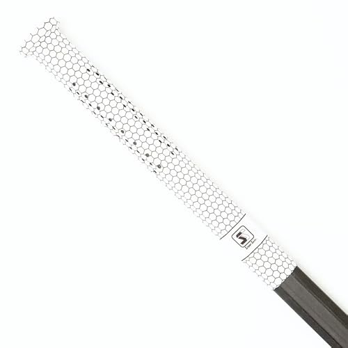 SNIPER SKIN ICT Lacrosse Grip - Waterproof Replacement Wrap - Perfect Team Swag - Easy to Install, Strong Sports Grip - White HEX
