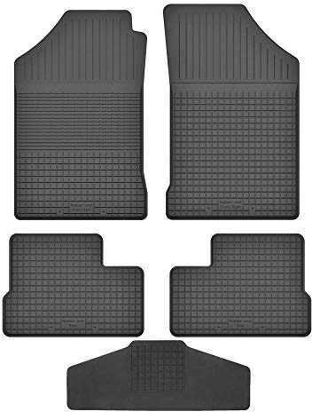 Fußmatte Fahrerseite für Nissan Micra K12 2003-2010 Gummi Gumimatten