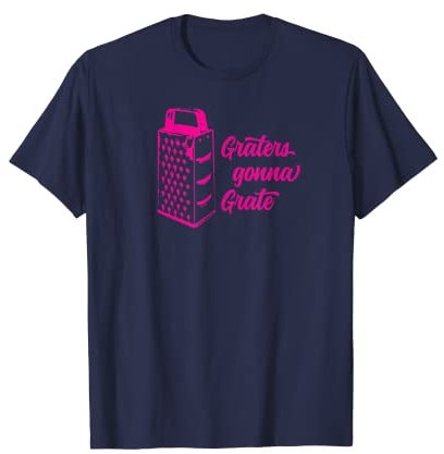 Grattugie andando Grate divertente scatola grattugia t-shirt Maglietta