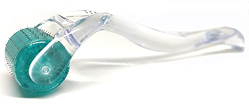 Rollnewskin Derma Roller 192 Pins Real Individual Titanium Microneedling Roller 0.5mm for Face Body Beard Hair Growth Home Microneedle Beard Roller