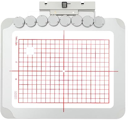 Embroidex Metall/Magnetmagnet RE20B Stickrahmen, 140 mm x 200 mm, für Janome Memory Craft MC 500E 400E 550E Elna Expressive #864413002