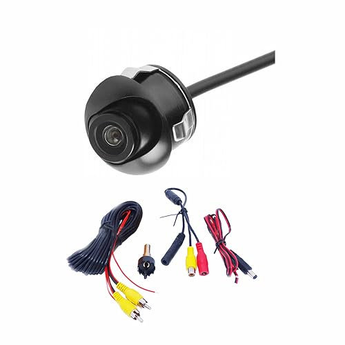 MACHSWON Caméra de recul à vue arrière/avant/latérale pour voiture, caméra de recul à 360 degrés pour camping-car, vision nocturne claire, caméra de recul étanche pour voiture et camion