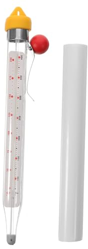 LIFKOME 1 Juego Termómetro Para Hornear Termómetro De Azúcar Termómetro Casero Termómetro Para Cocinar Termometro Para Azucar Suministros De Cocina Frito Vidrio Suministros Para Hornear