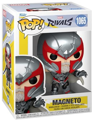 Funko Pop! Games: Marvel Rivals - Magneto - Marvel MRG - Figura de Vinilo Coleccionable - Idea de Regalo - Mercancia Oficial - Juguetes para Niños y Adultos - Video Games Fans