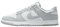 NIKE Dunk Low Retro, Sneaker Uomo, White Lt Smoke Grey White, 45 EU