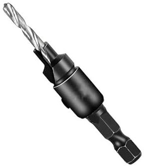 5pcs Carpenteria Svasatore Punte da Trapano Universale Svasatore Taglierina Vite Foro Trapano for Panca A Mano Trapani Elettrici Con Chiave