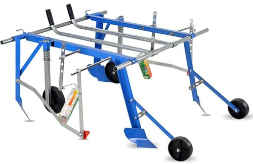 YXHGNNS Macchina per Il Film pacciamante tirato a Mano, Macchina per la pacciamatura a profondità Regolabile Macchinario agricolo Automatico per la pacciamatura, Ideale per Serre, Giardini e frutteti