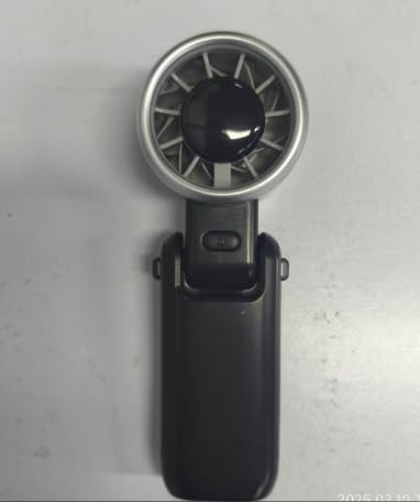 WHATOOK Hand Held Fan Rechargeable Portable：Handheld USB Fans with 5 Speed, 90° Variable Tilt Operated Mini Fan Foldable Desk Desktop Fans with LED Display for Home Office Outdoor Travel Black