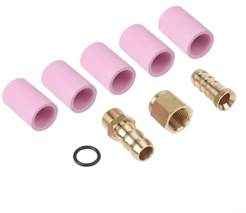 Hand-Sandstrahlgerät mit 5 Düsen (2 × 6 mm + 3 × 8 mm) für Metall- und Glasbehandlung – Professionelle Rost- und Entfernung