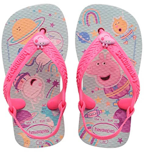 Havaianas Baby Peppa Pig Ballet Rose - Infradito , BALLET ROSE, 17/18