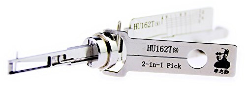 Auto LiShi 2-in-1 Schloss-Knacker und Schlüssel-Decoder für Auto, Autoschlüssel-Leser, professionelle Schlosser-Werkzeuge (HU162T(9))