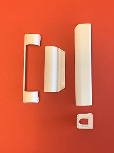 Maco Abdeckkappen - Set weiß Multi - Matic und Multi - Trend Scherenlager, Ecklager, Ecklagerband (5er Set weiß)