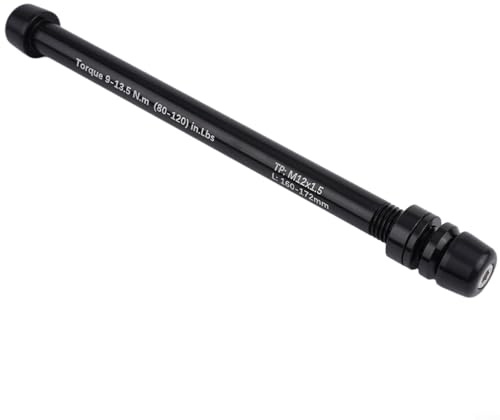 Ruota posteriore per bicicletta, per mountain bike, lunghezza da 142 mm a 148 mm, posteriore per mountain bike, asse passante 12 mm x 142/148 mm, con filettatura da 1,5 mm