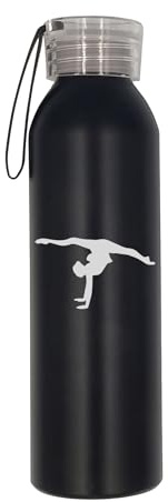 Women_s Gymnastik Wasserflasche Gravur Edelstahl Langlebig