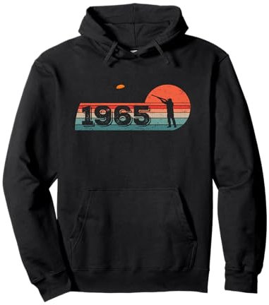Jahrgang 1965 Tontauben Geburtstagsshirts Tontaubenschießen Pullover Hoodie