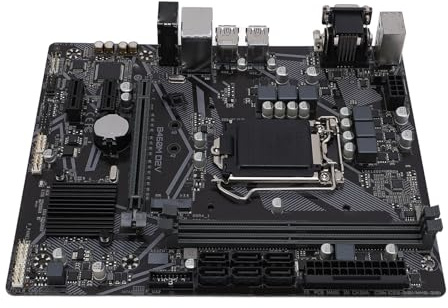 B460M D2V Motherboard for LGA 1200, M ATX DDR4x2 DIMM, Double Channel DDR4, PCIe 3.0, 2933 2666 2400 2133MHz, 6xSerial ATA III 1xM.2 Slot Mainboard