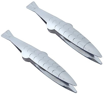 TOPBATHY 6pcs Fish Bone Removers Goose Hair Tweezers Kitchen Gadget Pigs Hair Remover Cooking Tweezers