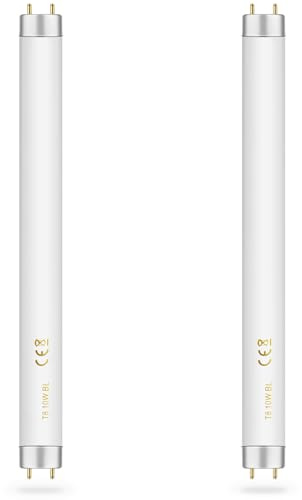 FSL BL T8 F10W Lámpara de Repuesto para Matamosquitos, Bombilla UV de 13 Pulgadas, Compatible con Lámparas Eléctricas Antimosquitos, Antimoscas e Insecticidas de 10W/20W (paquete de 2)