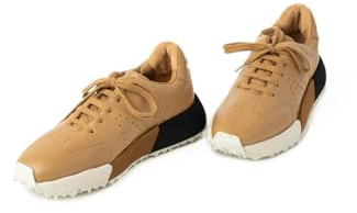 PALOMA BARCELÓ - Sabela Nappa Camel - Zapatillas de Vestir de Mujer - Combina diseño y Comodidad - Moda Casual - Resistentes y duraderos
