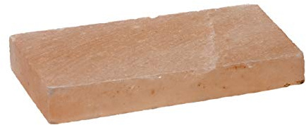 RÖSLE Aromaplanke Salz 2-TLG., Hochwertige Salzplanken für Salzaroma im Grillgut, mehrfach verwendbar, Naturprodukt, 20 x 10 cm