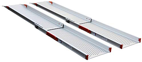 Rampe Teleskoprampe extrabreit Rollstuhlrampe 180cm E Rolli Elektro e-rollstuhl
