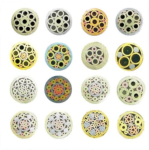 Gmsqj Rivets, 6 Mm À Broches De Mosaïque Rivets for La Poignée De Couteau Vis Mosaïques en Laiton Rivets Nail en Acier Plus Conception De Style Exquis Longueur 90 Mm 1pc (Color : Style 13)