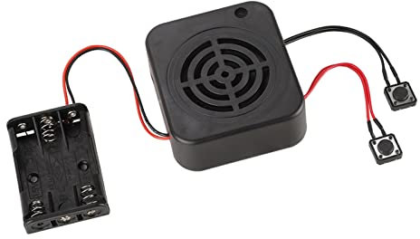 AYNEFY Soundrecorder-Modul, Soundmodul Bespielbar 3 W DIY Voice Recording Box Message Box-Modul Klarer Sound für Kuscheltiere/Geschenk/Spielzeug (4 Minuten Aufnahme/Wiedergabe)