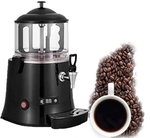 Réchauffeur Électrique pour Café au Chocolat, Machine de Fabrication de Coco Chaude à Réglage 30~90 ℃, pour Chauffer Le Chocolat, Le Distributeur de Chocolat Chaud,5L