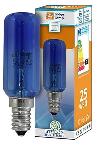 Ampoule refrigerateur 25w e14 bleue pour Refrigerateur