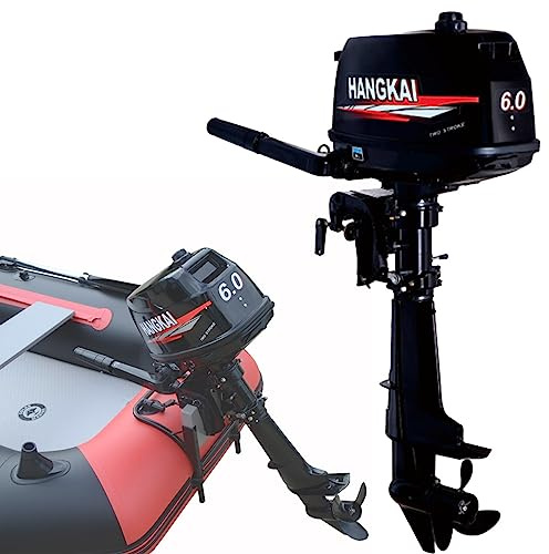 2-Takt Benzin Trolling Motor Außenbordmotor mit CDI System für Schlauchboot und Kajak