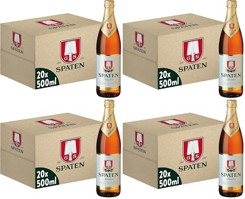 Spaten Hell, Birra Bottiglia - Pacco Da 80x50cl