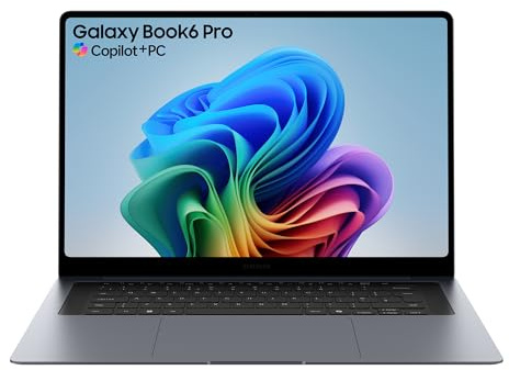 Samsung Galaxy Book6 Pro, 16 Laptop, Intel Core Ultra X7, 32GB, 1TB, Grey