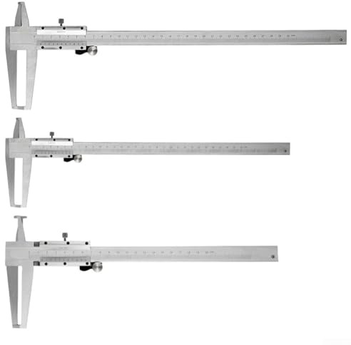 Pinza con ranuras interiores dobles para un tamaño interno preciso de 9 mm a 300 mm utilizando un robusto marco de acero inoxidable (9-150 mm)