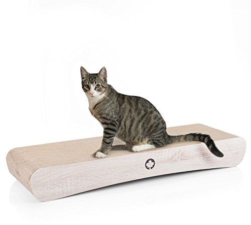 CanadianCat Company | Jumbo Wave XXL - Natur Holzoptik