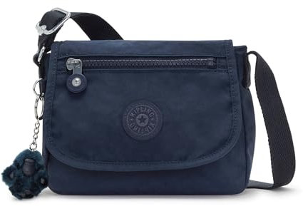 Kipling Damen Sabian Mini Bag-Kleine Crossbody Geldbörse Umhängetasche, Blue BLEU 2