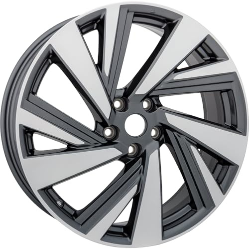 Factory Wheel Replacement New 20x7.5 inch 20 Inch Premium Aluminum Alloy Wheel Rim for 2015 2016 2017 2018 2019 2020 Nissan Murano ALY62707U30N Direct Fit OE Stock Specs, Machined and Charcoal Grey