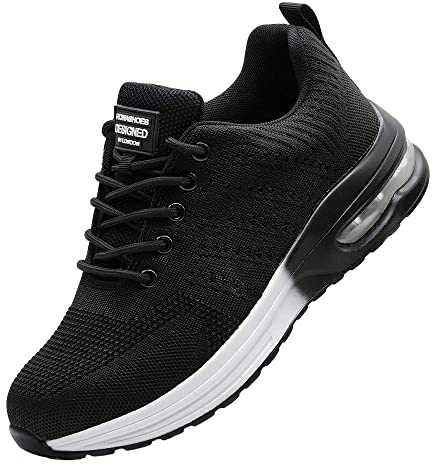 Rona Shoes Chaussures de Sécurité Baskets de Sécurité Chaussure de Travail Légère Confortable Femme Homme