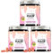 3er Pack - Biotin Hochdosiert Gummibärchen – 5000µg Biotin, Zink, Vitamin B6, C, E, Folsäure & Jod – 180 Stück – Vegan – Zuckerfrei – Bears with Benefits