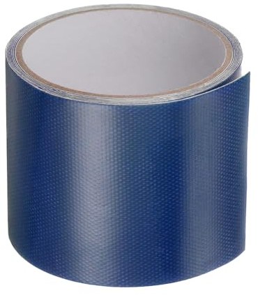 High Adhesive Tarpaulin Tape, Heavy Super Sticky Tape, for Indoor/Outdoor, Ultra Strong And High Strength Adhesive Tape, Colored Tape, Tent Tape Repair Waterproof (5m*8cm,Blue)