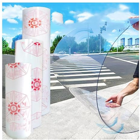 Transparente Dachplatten aus Polycarbonat,Dachplatten aus Polycarbonat, Frühbeet Ersatzplatten,Balcon Zaunschutzbrett,Stoßsicheren und UV-Beständigen, Gartengewächshäuser ( Color : 1.5mm , Size : W1xL