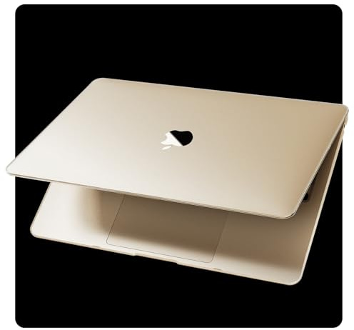 Soonjet Invisible Armor für MacBook Air 15 Zoll Hülle M5 M4 M3 M2 2026–2023 | Farbabgleich, Starlight klare matte Oberfläche, Hartschalen-Laptophülle, ultradünn & leicht, Fingerabdruck- & Kratzschutz
