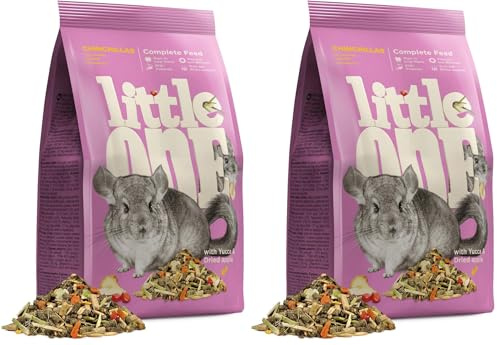 Little One Food for Chinchillas, 900 g (Pack of 2)