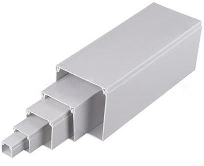 RobustWeg Goulotte de câbles,Kit Goulotte Passe Cable,Goulotte Passe Câble,Cache Câble TV Mural,Protege Canal De CâBle Flexible,Cache-Câble Mural,Peut Se Peindre,pour Bureau,Plafond,Angle,Sol,Mur