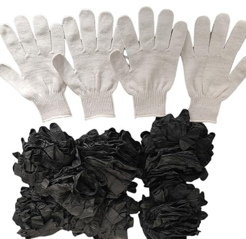 MLWSKERTY Juego Guantes Profesionales para Barbacoa Guantes para Manipulación Carne Resistentes A Altas Temperaturas Guantes Aislantes