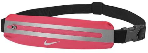 Nike Unisex – Erwachsene Slim Waistpack 3.0 Gürtel-Tasche, Aster pink/Black/Silver, One Size