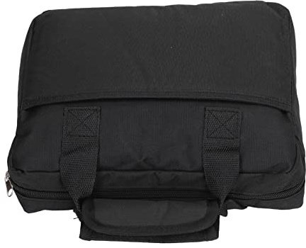 Qukaim Musikinstrumententasche Gitarren-Effektpedal-Tasche, schwarz, hart, wasserdicht, verschleißfest, Effekt-Pedalboard-Tasche für Musikinstrumente, geeignet für alle Gitarrenpedale