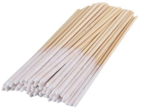 CTIRCHIU Cotton Fioc Di Cotone Spesso e Resistente Per Trucco e Pulizia Orecchie, Set Da 60 Bastoncini Monouso, Accessori Di Bellezza Portatili Per Uso Domestico e Centri Estetici