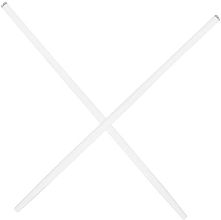 BESTYASH Bacchette in Vetro Riutilizzabili Per Cena 24 Cm, Delicate e Lavabili in Lavastoviglie, Set Da Per Uso Domestico e Ristoranti