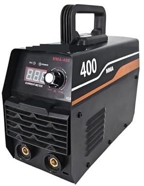 saldatrice elettrodo, Saldatrice a elettrodo a doppia tensione con Lift Arc Force e inverter con display digitale per progetti domestici(MMA-400(1))