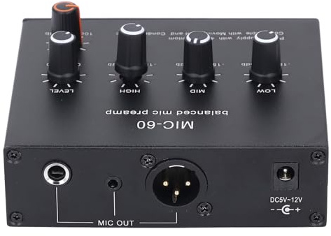 Luocute di Amplificatore di Potenza Audio Domestico, Amplificatore Microfono Dinamico dei Ricevitori Stereo del Mixer, Regolamento a Basso e Basso Basso Utensile